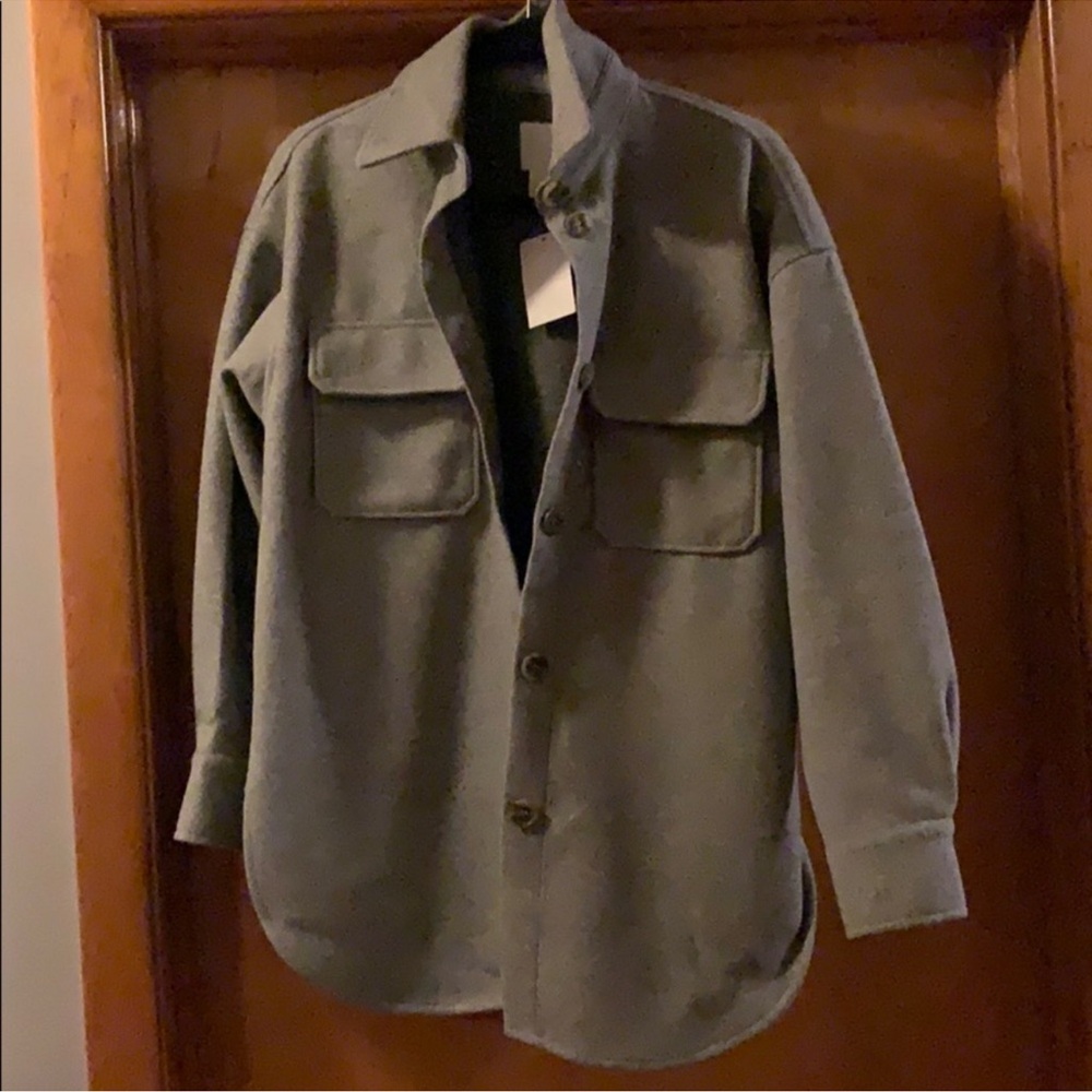 H&M Grey Shacket - Picture 4 of 4